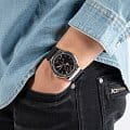 Guess Guess Dress Steel GW0491G3 мужские часы черный циферблат на запястье