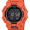 Casio Casio G-Shock GD-010-4  GD-010-4 электронные мужские часы  черный циферблат, браслет пластик — вид спереди