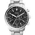 Fossil Fossil Georgia  FS5412  FS5412 кварцевые мужские часы черный циферблат, браслет  — вид спереди