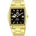 Orient Orient PMAA002B (FPMAA002B)  FPMAA002B механические мужские часы черный циферблат, браслет  — вид спереди