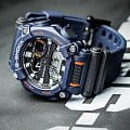 Casio Casio G-Shock GA-900-2A электронные мужские часы часы, крупный план черный циферблат