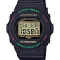 Casio Casio G-Shock DW-5700TH-1  DW-5700TH-1 электронные мужские часы  циферблат, браслет пластик — вид спереди