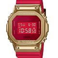 Casio Casio G-Shock GM-5600CX-4D GM GM-5600CX-4D электронные мужские часы  красный циферблат, браслет пластик — вид спереди