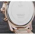 Guess Guess W0774L3 кварцевые женские часы часы, крупный план розовый циферблат
