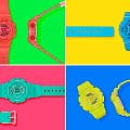 Casio Casio G-Shock GMA-S110VC-9A g-shock японские женские часы на браслете пластик боковой вид