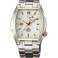 Orient Orient FDAG003W (FFDAG003W)  FFDAG003W механические мужские часы  белый циферблат, браслет  — вид спереди