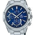 Casio Casio Edifice EFR-S567D-2AVUDF (EFR-S567D-2A) EFR EFR-S567D-2A кварцевые мужские часы синий циферблат, браслет нержавеющая сталь — вид спереди