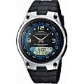 Casio Casio Illuminator AW-82-1A  AW-82-1A кварцевые мужские часы синий циферблат, браслет пластик — вид спереди