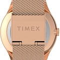 Timex Timex Celestial Opulence TW2V01400 кварцевые женские часы часы, крупный план серебристый циферблат