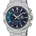 Casio Casio Edifice EFS-S560D-1A EFS EFS-S560D-1A кварцевые мужские часы черный циферблат, браслет нержавеющая сталь — вид спереди
