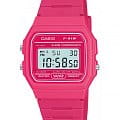 Casio Casio Collection F-91WC-4A  F-91WC-4A кварцевые женские часы  циферблат, браслет пластик — вид спереди