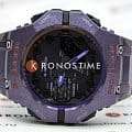 Casio Casio G-Shock GA-B001AH-6ADR (GA-B001AH-6A) электронные мужские часы часы крупный план антрацитовый циферблата