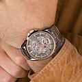 Wainer Wainer Masters Edition WA.25511-C,  швейцария мужские часы на браслете нержавеющая сталь с pvd-покрытием боковой вид
