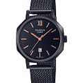 Casio Casio Sheen SHE-4554BM-1AUDF  SHE-4554BM-1AUDF кварцевые женские часы черный циферблат, браслет нержавеющая сталь с ip-покрытием — вид спереди