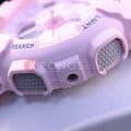 Casio Casio G-Shock GMA-S130-4A женские часы розовый циферблат на запястье