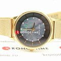 Anne Klein 3722BMGB наручные женские часы застежка крупным планом