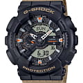 Casio Casio G-Shock GA-110TU-1A5DR (GA-110TU-1A5) GA-110 GA-110TU-1A5DR электронные мужские часы  циферблат, браслет пластик — вид спереди