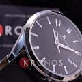 Jacques Lemans Jacques Lemans 1-1769C,  австрия мужские часы на браслете кожаный боковой вид