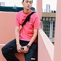 Casio GA-110RB-1AER мужские часы застежка крупным планом