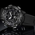 Casio Casio G-Shock GA-2000S-1ADR (GA-2000S-1A) электронные мужские часы часы крупный план черный циферблата