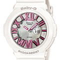 Casio Casio Baby-G BGA-160-7B2DR  BGA-160-7B2DR кварцевые женские часы  серебристый циферблат, браслет пластик — вид спереди