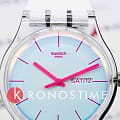 Swatch Swatch New Gent Biosourced SO29K704-S14, gent швейцария женские часы на браслете силикон боковой вид