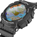 Casio Casio G-Shock GA-110SR-1A электронные мужские часы часы крупный план цветной циферблата