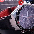 Casio Casio Edifice EFS-S520CBL-1A, edifice япония мужские часы на браслете кожаный боковой вид