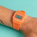 Casio Casio Collection F-91WC-4A2 , наручные женские часы фото под углом