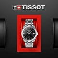Tissot Tissot Couturier Lady T035.210.11.051.01 t-classic швейцарские женские часы на браслете нержавеющая сталь боковой вид