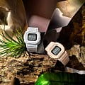 Casio Casio G-Shock GMS-S5600RT-4DR (GMS-S5600RT-4) g-shock японские женские часы на браслете пластик боковой вид