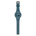 Casio Casio G-Shock GMA-S2100GA-3A электронные женские часы часы, крупный план синий циферблат