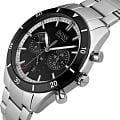 Hugo Boss Hugo Boss Santiago HB1513862  немецкие мужские часы на браслете нержавеющая сталь 316l боковой вид