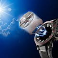 Casio Casio Edifice ECB-2000PB-1ADF (ECB-2000PB-1A) кварцевые мужские часы часы крупный план черный циферблата