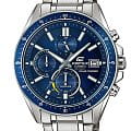Casio Casio Edifice EFS-S510D-2A EFS EFS-S510D-2A кварцевые мужские часы синий циферблат, браслет нержавеющая сталь — вид спереди
