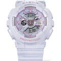 Casio Casio Baby-G BA-110FH-2ADR  наручные женские часы фото под углом.