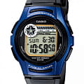 Casio Casio Collection W-213-2A  W-213-2A кварцевые мужские часы серый циферблат, браслет пластик — вид спереди