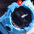 Casio Casio G-Shock GBA-800-2A2, g-shock япония мужские часы на браслете пластик боковой вид