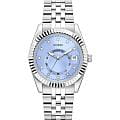 Guess Guess Jada GW0936L1  GW0936L1 кварцевые женские часы голубой циферблат, браслет нержавеющая сталь — вид спереди