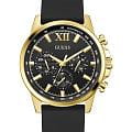Guess Guess Walker GW0913G2  GW0913G2 кварцевые мужские часы  черный циферблат, браслет силикон — вид спереди