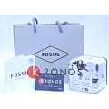 Fossil Fossil Georgia  FS5851 мужские часы коричневый циферблат на запястье
