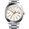 Rado Rado D-Star R15943123  R15943123 кварцевые мужские часы  белый циферблат, браслет нержавеющая сталь — вид спереди
