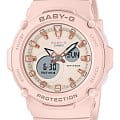 Casio Casio Baby-G BGA-275-4ADR (BGA-275-4A)  BGA-275-4A кварцевые женские часы розовый циферблат, браслет пластик — вид спереди