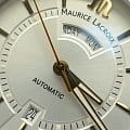 Maurice Lacroix Maurice Lacroix Pontos Day Date PT6358-SS001-23E-2, pontos швейцария мужские часы на браслете кожаный боковой вид