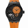 Maurice Lacroix Maurice Lacroix Aikon Master Grand Date AI6118-DLB0J-530-J  AI6118-DLB0J-530-J механические мужские часы   циферблат, браслет каучук — вид спереди