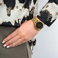 Timex Timex Celestial Opulence TW2V01300,  сша женские часы на браслете сталь с ip покрытием боковой вид