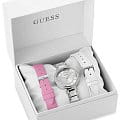 Guess Guess Montage GW0588L2 кварцевые женские часы часы крупный план серебристый циферблата