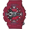 Casio Casio G-Shock GMA-S110F-4A  GMA-S110F-4A электронные женские часы  красный циферблат, браслет пластик — вид спереди