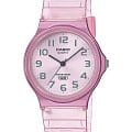 Casio Casio Collection MQ-24S-4BDF (MQ-24S-4B)  MQ-24S-4B кварцевые женские часы розовый циферблат, браслет пластик — вид спереди