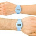 Casio F-91WC-2A женские часы застежка крупным планом